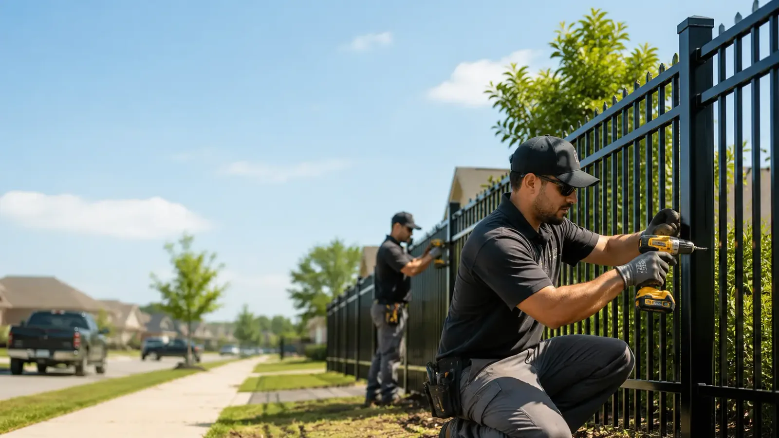 Metal Fence Installation in Gloucester, VA